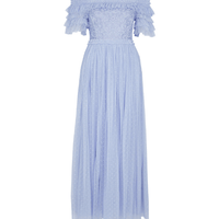 Midsummer Floral - Embroidered Tulle Gown by Needle & Thread - Rental Hong Kong