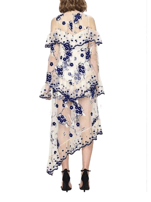 Mirage Gown Blue by Alice McCall - Rental Hong Kong