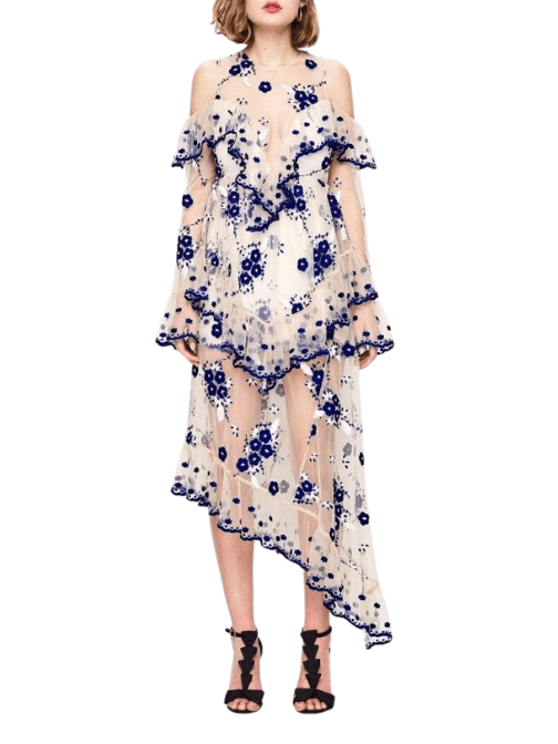 Mirage Gown Blue by Alice McCall - Rental Hong Kong