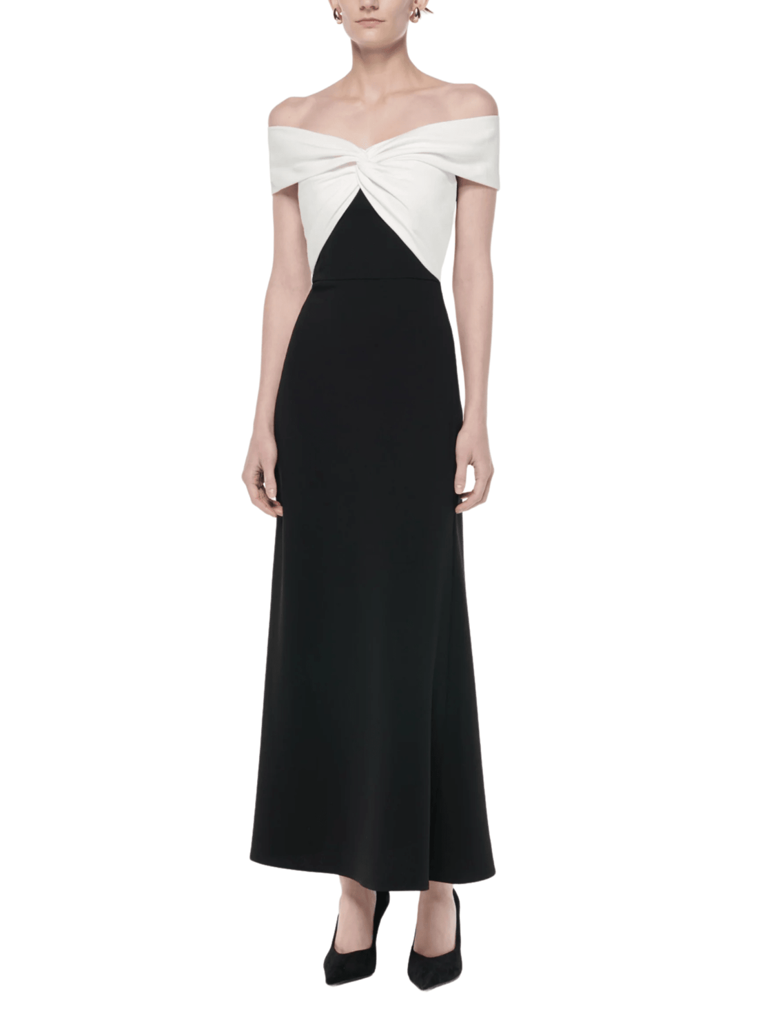 Off the Shoulder Light Cady Maxi Dress by Roland Mouret - Rental Hong Kong