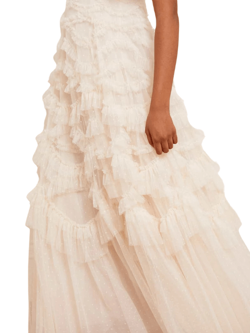 Phoenix V - Neck Gown by Needle & Thread - Rental Hong Kong