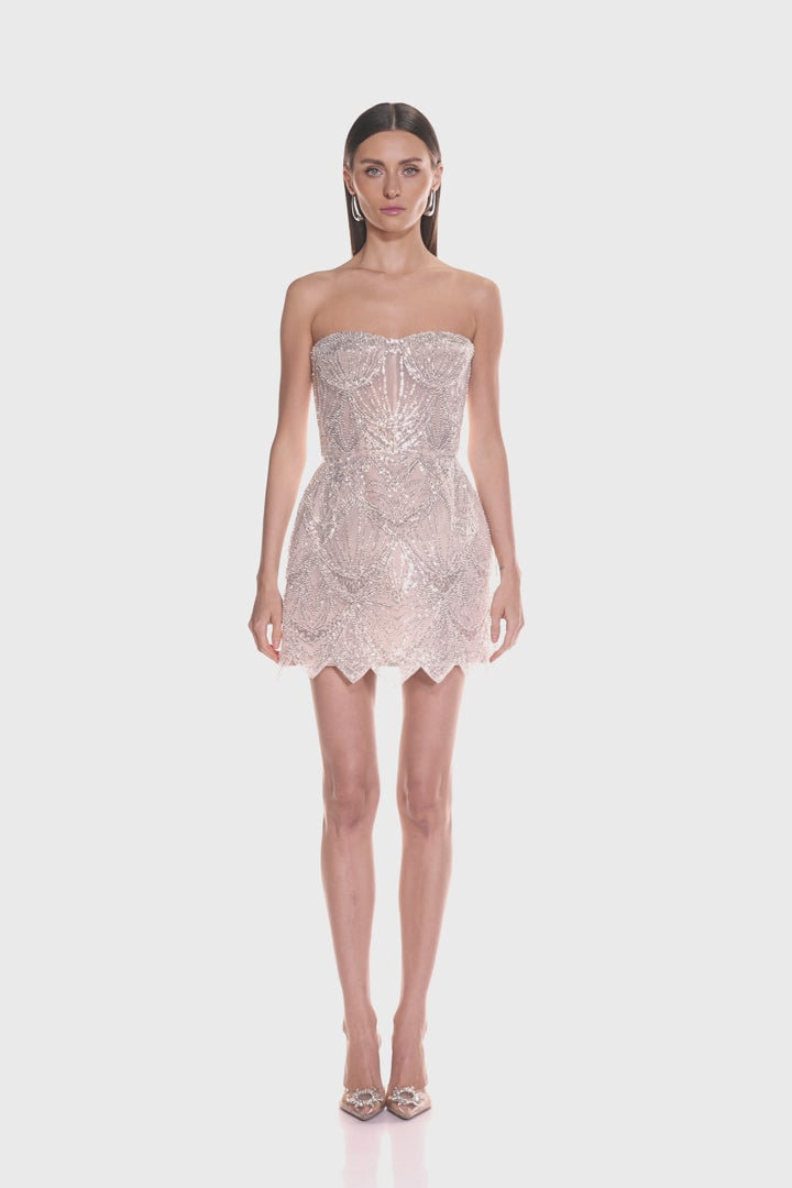 gisela mini dress Giselle Blanc Mini Dress