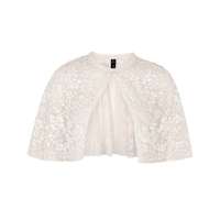 Regal Rose Gloss Short Cape Champagne by Needle & Thread - Rental Hong Kong