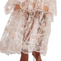 Sequin Flower Maxi Dress by Self Portrait - Rental Hong Kong