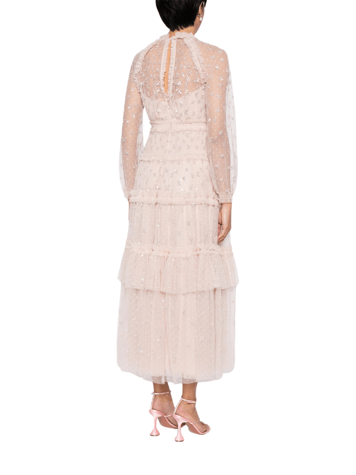 Sequin Kisses Ankle Gown by Needle & Thread - Rental Hong Kong