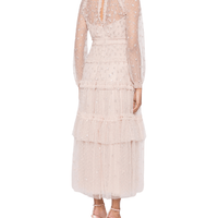 Sequin Kisses Ankle Gown by Needle & Thread - Rental Hong Kong