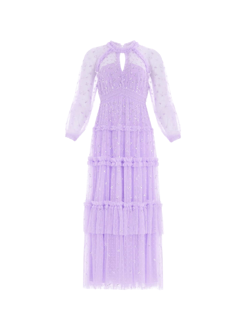 Sequin Kisses Ankle Gown by Needle & Thread - Rental Hong Kong
