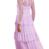 Sequin Kisses Ankle Gown by Needle & Thread - Rental Hong Kong