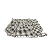 Silver Chainmail Clutch Bag by Self Portrait - Rental Hong Kong