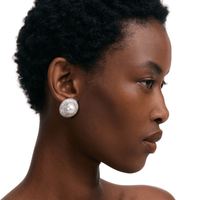 Small Crystal Pearl Earrings by Self Portrait - Rental Hong Kong