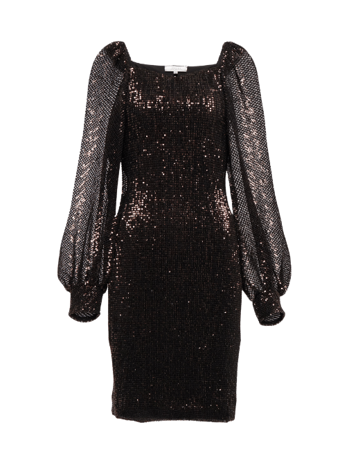Sparkling Moment Sequined Midi Dress Black by Dorothee Schumacher - Rental Hong Kong