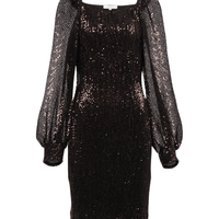 Sparkling Moment Sequined Midi Dress Black by Dorothee Schumacher - Rental Hong Kong