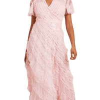 Spiral Sequin - Embellished Tulle Gown by Needle & Thread - Rental Hong Kong