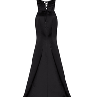 Strapless Evening Gown With Thigh Slit by Milla - Rental Hong Kong