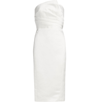 Strapless Slim Dressm White by Amsale - Rental Hong Kong
