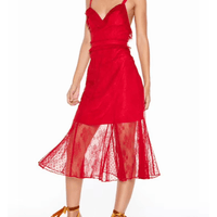 Tango Dreams Midi Dress Red by Talulah - Rental Hong Kong
