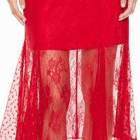 Tango Dreams Midi Dress Red by Talulah - Rental Hong Kong