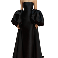 The Lea Maxi Dress Black by Solace London - Rental Hong Kong