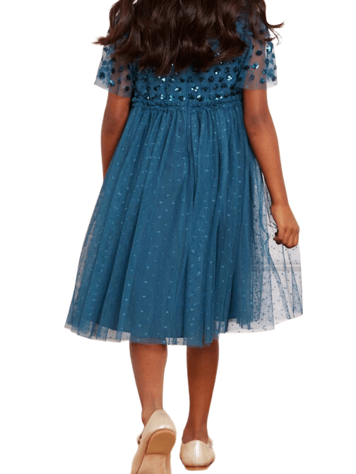 Thea Bodice Kids Dress Blue by Needle & Thread - Rental Hong Kong