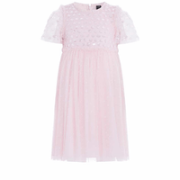 Thea Bodice Kids Dress Pink by Needle & Thread - Rental Hong Kong