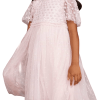 Thea Bodice Kids Dress Pink by Needle & Thread - Rental Hong Kong