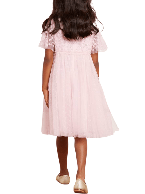Thea Bodice Kids Dress Pink by Needle & Thread - Rental Hong Kong