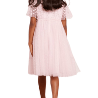 Thea Bodice Kids Dress Pink by Needle & Thread - Rental Hong Kong