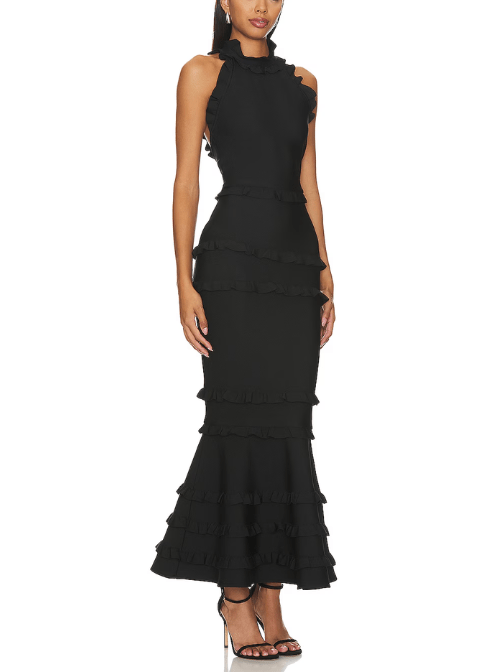 Theatrical Gown Black by Elliatt - Rental Hong Kong