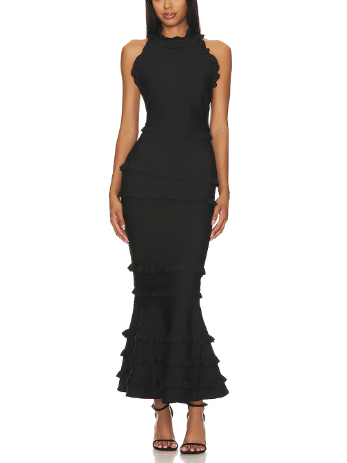 Theatrical Gown Black by Elliatt - Rental Hong Kong