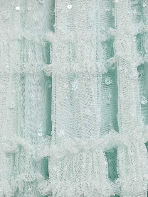 Violet Shimmer Ankle Gown by Needle & Thread - Rental Hong Kong