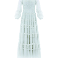 Violet Shimmer Ankle Gown by Needle & Thread - Rental Hong Kong