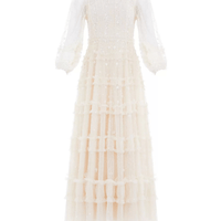 Violet Shimmer Ankle Gown by Needle & Thread - Rental Hong Kong